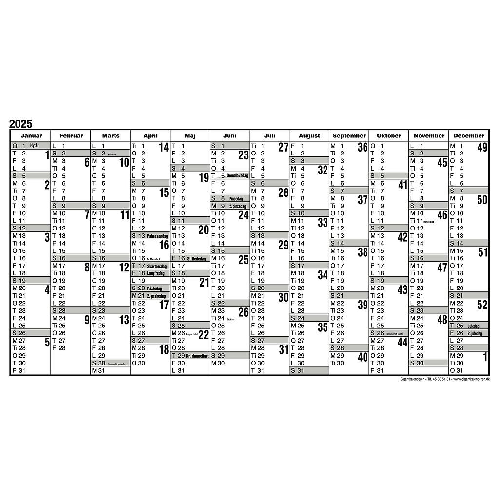 Kalender 2025