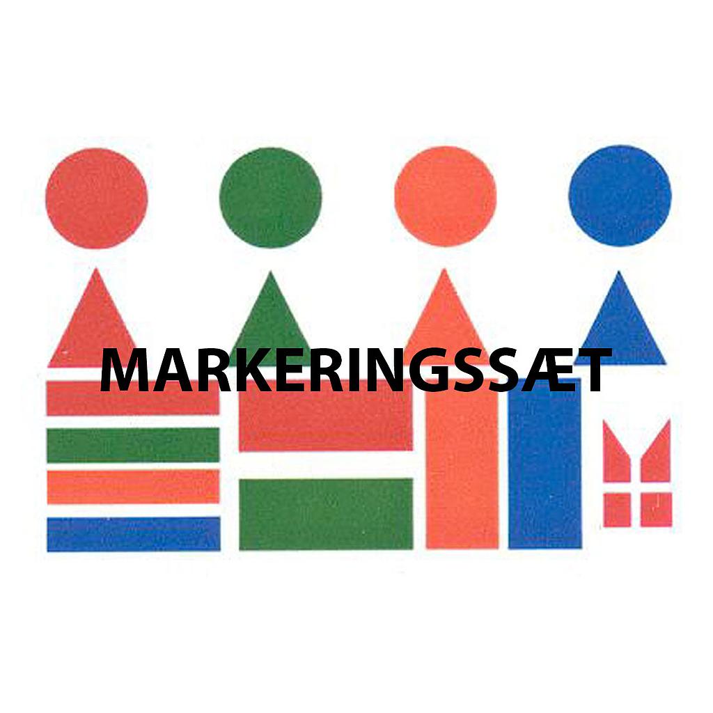 Ekstra Markeringssæt - 6 farver